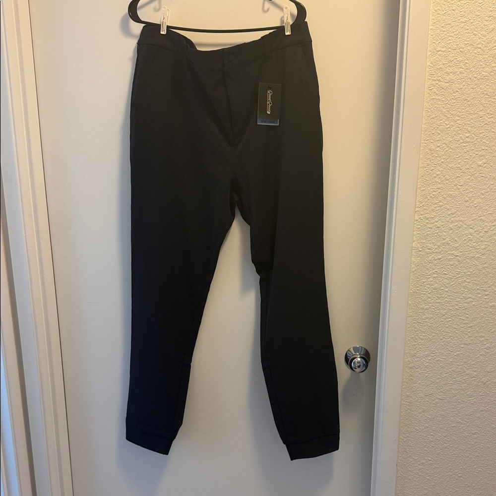 Men's Black Joggers